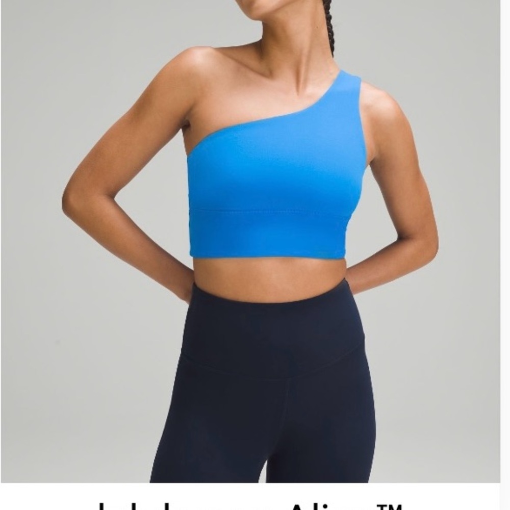 Lululemon Align Asymmetrical Bra- Light Support- C/D Cup- Size 8
